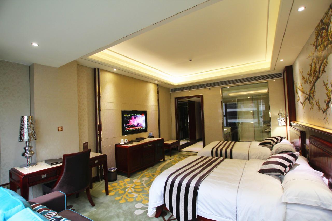 Jin Long Wan Hao Hotel Wuzhou Exterior foto