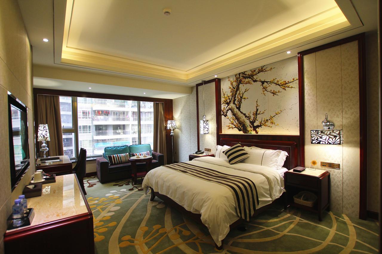 Jin Long Wan Hao Hotel Wuzhou Exterior foto